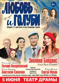 спектакль «Любовь и голуби»